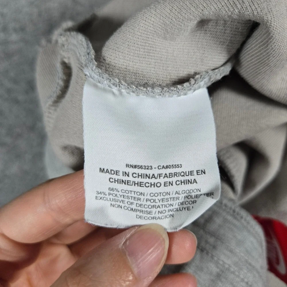 Nike Mens Grey Tech Fleece Sportswear Tapered Jogger Pants Size M